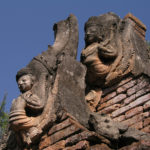 Ruines de stupas-ShweIndein-Birmanie-2004